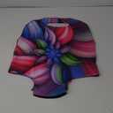 Flower 3D Printed Travel Luggage Cover Baggage Suitcase Protector Fit 18-21 Inch Luggage (Abstract Floral 1)