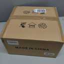 11.81" Brushed Gold Semi Flush Mount Ceiling Light, Modern Glass Drum Light Fixtures, 3-Light Golden Ceiling Lights for Hallway Entryway Bedroom Laundry Room Kitchen Dining Room Lighting, UL-Listed