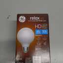 GE Relax LED Light Bulb, 60 Watt, Soft White, G25 Globe Bulb, Frosted, Medium Base (1 Pack)