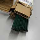 10 Pack Metal Fence Posts, 4ft Heavy Duty U-Post, Green Garden Stakes, No-Dig Post Anchors for Wire Fences, Temporary Fencing, Electric Fence, and Corner Support