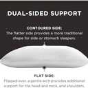 Tempur-Pedic Memory Foam Symphony Pillow Luxury Soft Feel, Standard, White