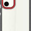 Ghostek Covert Galaxy S24 Clear Case with Military Grade Shockproof Protection, Non-Slip Grip, Protective Silicone Phone Cover Designed for 2024 Samsung Galaxy S24 (6.2") (Smoke)