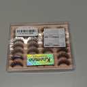 Lashes Natural Look Faux Mink Eyelashes Wispy Clear Band Lashes 16mm Natural False Lashes Cat Eye Short Strip Lashes Pack 14 Pairs