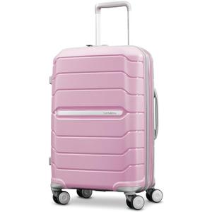 Samsonite Freeform Hardside Carry-On Luggage with Spinner Wheels - Hardshell Suitcase - TSA, Airline-Approved - Expandable Hard Shell, Smooth Rolling Wheels for Lightweight Travel - Pink Rose