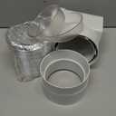STV-M Space-Saving Dryer Vent Airtight Seal, Durable Build, Complete Duct Connection Kit Designed for Tight Spaces by Ziggurat