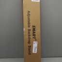 EMART Backdrop Stand 10x7ft(WxH) Photo Studio Adjustable Background Stand Support kit with 2 Crossbars, 8 Clamps, 2 Sandbags and Carry Bag for Parties, Events Decoration, Wedding, Photography (Black)