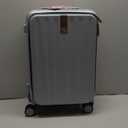 Hanke 20 Inch Expandable Carry on Luggage 22x14x9 Airline Approved Lightweight PC Hard Shell Suitcases with Wheels Travel Luggage Rolling Suitcase Travel Luggage Bag for Weekender(Cuba Sand Pink)