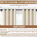 KAMANINA 1 Inch Double Curtain Rods 66 to 120 Inches (5.5-10 Feet), Heavy Duty Adjustable Double Curtain Rod for Windows, Black Drapery Rods with End Caps