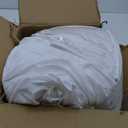 Lush Decor Ruffle Skirt Bedspread 3 Piece Set, California King, White - White Cal King Bedding - Ruffled Bedspread - Vintage Farmhouse Decor