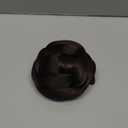 IMISSU Braided Chignon Dancer Hair Donut Hairpieces Scrunchie Claw Hair Bun Updo for Wedding Party (M3 Chocolate Brown)