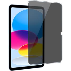 Privacy Screen Protector for iPad A16 11th/10th Generation 10.9 inch 2022/2025 9H Tempered Glass [Face ID & Apple Pencil Compatible] HD Clear Case Friendly