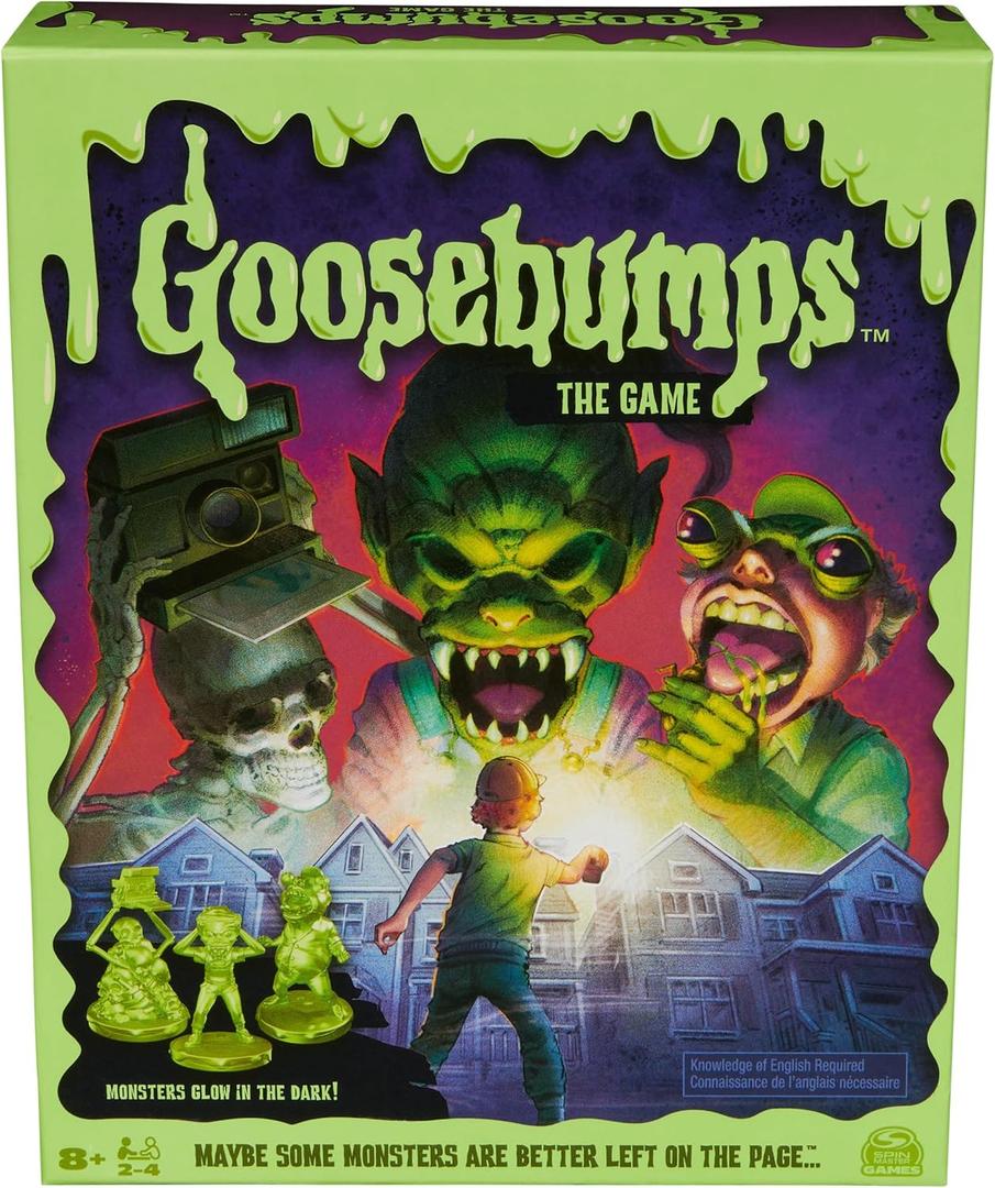 Goosebumps The Game, The Spooky Childrens Books Series Now a Scary Fun Monster Board Game for Ages 8 & Up