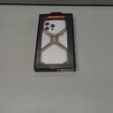 X Case for iPhone 16 Pro 6.3" Metal Frameless, Aluminum Minimalist Hard Slim Bumper Shockproof Protective for 16pro Phone Case Ultra Thin Cover for Men, Black