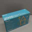 Darice 2000 Pcs Popsicle Stick, 4.5" Natural Wood Craft Sticks Supplies, Ice-Cream Stick Pop, Ages 3+