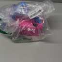 Nulink Electric Balloon Pump, Portable Electric Balloon Blower Machine Balloon Air Pump Dual Nozzle 110V 600W Balloon Inflator for Party Decorations (Rose red)