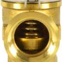 HYDRO MASTER Safety Relief Valve With 3/4 Inch Thread 30 PSI ASME Hot Water (30 PSI)