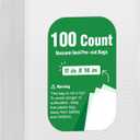 Syntus 100 Count Vacuum Sealer Bags Gallon 11 x 16 inch for Seal a Meal, Commercial Grade BPA Free Heavy Duty Precut Seal Bags, Food Vac Bags for Storage, Meal Prep or Sous Vide