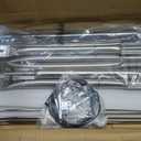 Replacement Kit for Kitchen Aid 720-0893 720-0893A 720-0893D 720-0893G, 7MM Stainless Steel Cooking Grates, Burners and Heat Plates for Kitchenaid Grill Replacement Parts 5-Burner Gas Grill