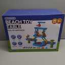 VGY 5-Tier Water Table for Toddler 3-5 4-8, Kids Summer Outdoor Water Table Beach Toys, Kids Water and Sand Activity Sensory Table, Rain Shower Splash Pond Toddler Water Play Table for Boys Girls