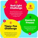 Imagineers Red Light Challenge Game for Kids - 3 4 5 6 Year Old Boy Birthday Gift - Girls Toys for Ages 5-7 - Kids Games for Age 4-8 for 4 Year Old Girl & Boys - Party Games
