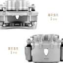 SCITOO Front Left+Right Brake Calipers 18B5116 18B5117