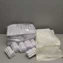 wilwolfer 6 Pack Kids Teepee Tent Bulk with Light and Inflatable Airbed, Natural Cotton Toddler Play Tent for Girls Boys Indoor Outdoor Sleepover Slumber Party Birthday Gifts