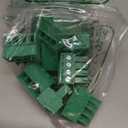 10 PCS 3.81mm Pitch Green Phoenix Type Connector 4 Pin PCB Screw Terminal Block