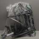 Bed Rails for Elderly Adults Safety, Foldable Bed Assist Rails for Seniors with Sensor Light & Storage Pocket, Adjustable Height, 180° OneHand Folding Bed Side Rails Fit King Queen Full Twin