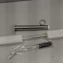 Maple Syrup Hydrometer Test Cup kit, Measures Sugar Content in The Syrup, Stainless Steel Maple Syrup Equipment, Design for Maple Syrup Supplies, Easy to Read and Accurate, with Cleaning Brush (Silver)