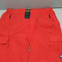 TACVASEN Men's Capri Pants Cargo Long Shorts Quick Dry Lightweight 3/4 Pants Below Knee Summer Hiking Work, Size 34