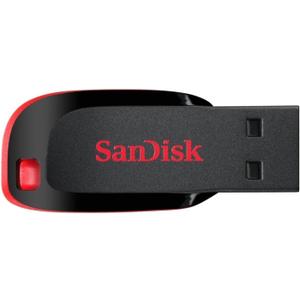 SANDISK 16GB Cruzer Blade USB 2.0 Flash Drive - SDCZ50-016G-B35, Black