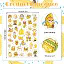 2 x Cute Banana Temporary Tattoos - 96 Pcs Banana Animals Tattoo Stickers for Kids, Birthday Party Favors Goodie Bag Fillers Supplies Decorations, School Prizes Rewards Gifts (8 Sheets)