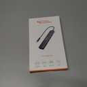 USB C Hub Multiport Adapter, CableCreation 7-in-1 USB C HDMI Hub with 4K 30Hz HDMI, 100W PD, 3 USB 3.0 5Gbps Data Ports, SD/TF Cards Reader for MacBook Pro/Air, iPad Pro, Pixelbook, XPS