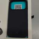 Ether – Halo Collection | Compatible with iPhone 17 Pro Max Case | MagSafe Silicone Cover | Slim Shockproof Protection with Resistant Core | Matte Black