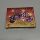 Christmas Party Favors 25Pcs 3D LED Finger Lights for Kid & Adults Toys Light Up Rings Stocking Stuffers Party Favors Assorted Styles Gift Package No-Repeat Non Candy Gift New Version
