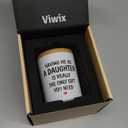 Gifts for Mom from Daughter - Mothers Day Gifts for Mom, Wife, Women - Moms Birthday Gift Ideas, Cool Birthday Gift for Moms - Funny Mothers Day Candle, mom Candle Funny from Daughter 10 oz