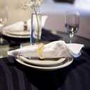 Pack of 18 Napkin Rings Alloy Hollow Out Flower Napkin Holder Dinning Table Napkin Ring for Dinner Parties Wedding Banquet Table Setting Family Gatherings Table DecorGold18