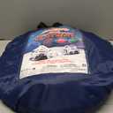 JOYIN White Rocket Ship Pop up Play Tent with Tunnel and Playhouse Kids Indoor Outdoor Spaceship Tent Set