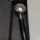 Normcore 54mm Bottomless Portafilter, Naked Portafilter Fits Breville Sage Barista Express Machines, 18g Filter Basket Included (Black)