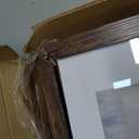 Hongkee 11x14 Picture Frame Set of 2, Made of Real Glass and Rustic Brown Wooden Frame, Display 8x10 Pictures with Mat or 11 x 14 Posters without Mat for Wall Mounting, Gallery Photo Frames