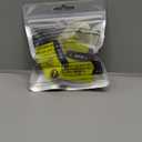 4-Pack Replacement Blades & 3 Guide Combs(1/3/5mm), Compatible with All Philips Norelco OneBlade Handles (QP14xxQP19xxQP25xxQP26xxQP27xxQP28xxQP65xxQP66xx) (Orange)