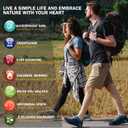 Mens Pedometer Watch for Walking Step Counter Watch No Charging, No App Connection, with EL Backlight. Simple, Practical Choice for Mobile-Free Fitness Enthusiasts TIMEURE-2308