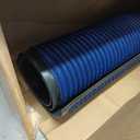 OLANLY Front Door Mat Indoor Outdoor Entrance, Waterproof Heavy Duty Doormat, Fade Resistant, Low Profile, Easy Clean Patio Porch Welcome Floor Mats for Entry, 47x34, Blue