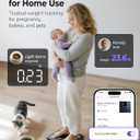 Ovutek Smart Scale for Body Weight, Professional Bathroom Digital Scale with BMI, Body Fat, Muscle Mass, Most Accurate to 0.05lb, Large Display High Accurate Body Composition Machine with Fitness App