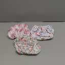 Babygoal Baby Girl Swim Diapers 3 Pack for 8M3T Babies and Toddlers, Reusable Adjustable Washable for Swimming LessonsFlower, Large