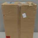 MyGift 4 Piece Set Clear Glass Apothecary Jars with Lids, Bathroom Decor, Candy Buffet, Wedding Centerpiece Decorative Jar