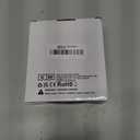 4.5" Battery Operated Retro Analog Alarm Clock, Small Silent Bedside Desk Clock,Lighted on Demand, Battery Operated, Snooze, for Living Room, Bedroom, Bedside, Desk(Black)