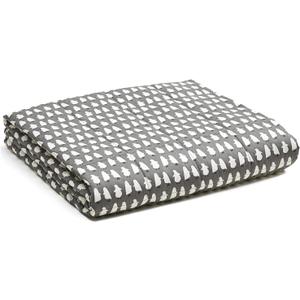 YnM Weighted Blanket,Heavy 100% Oeko-Tex Certified Cotton Material with Premium Glass Beads (Penguin,48''x72'' 12lbs), Suit for One Person(~110lb) Use on Twin/Full Bed