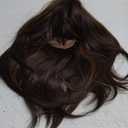 womens wigs for white women Medium Length wig Layered Wigs Light Brown Color with camel Highlights wigs with bangs Synthetic wig for Women (Brown Camel mixed)