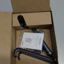 LISEN Cell Phone Stand Phone Holder for Desk Recording Office, Women Office Desk Accessories Gifts PC Gaming Essentials iPhone Stand Gadgets Fit OtterBox Case Switch iPad Air Tablet 4-10 in (BLACK)